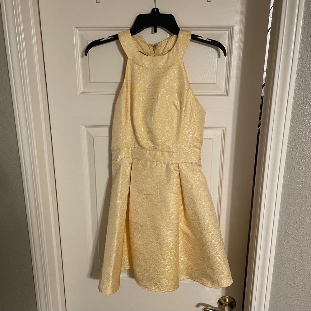 Yellow Semi Formal Dress